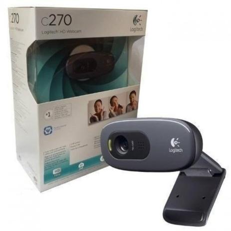 Web Cam Logitech C270 Hd 720p - 960-000694 Menor preço em Web Cam Logitech C270 Hd 720p - 960-000694