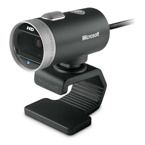 Webcam Cinema USB Preta Microsoft H5D00013 Menor preço em Webcam Cinema USB Preta Microsoft H5D00013