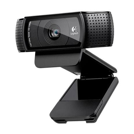 Webcam FULL HD C920 1080P 15MP Logitech com Foco Autom Tico e Som Stereo é boa?