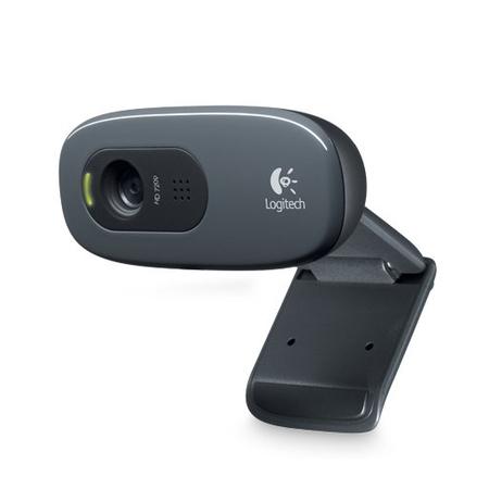 Webcam HD 720p Widescreen 3MP Logitech c270 Menor preço em Webcam HD 720p Widescreen 3MP Logitech c270