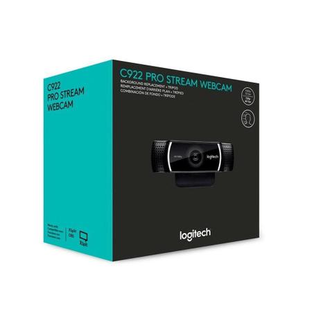 Webcam logitech c922 fhd 1080p pro stream usb - 960-001087 Menor preço em Webcam logitech c922 fhd 1080p pro stream usb - 960-001087