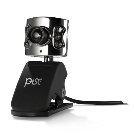 Webcam Pisc Com Microfone 1.3mp Prata 1819 Menor preço em Webcam Pisc Com Microfone 1.3mp Prata 1819