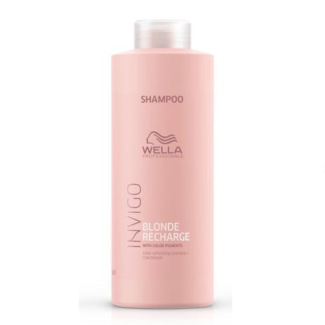 Menor preço em Wella Professionals - Invigo - Blonde Recharge Shampoo 1000 ml - Wella profissional