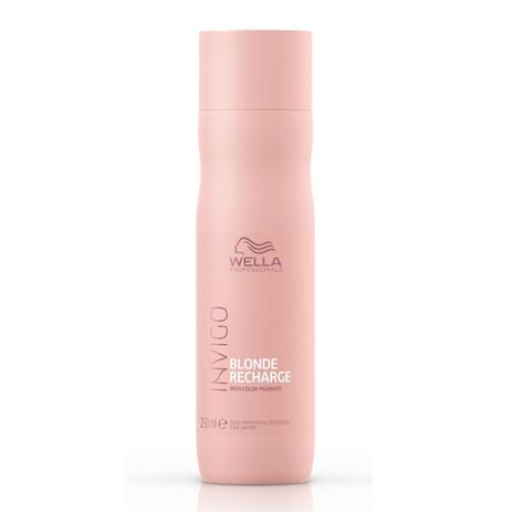 Wella Professionals - Invigo - Blonde Recharge Shampoo 250 ml - Wella profissional é boa?