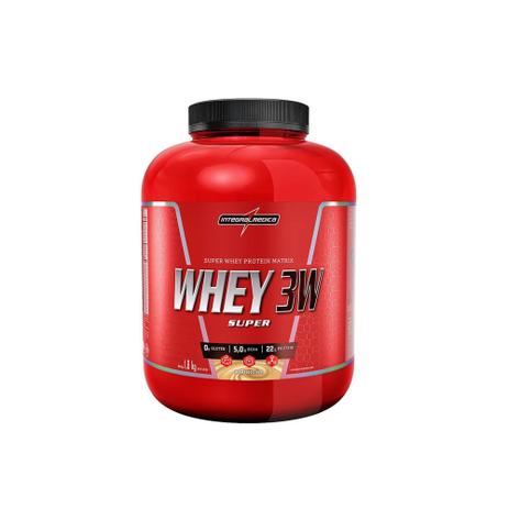 Whey 3W Super (1,8kg) - IntegralMédica Sabor:Baunilha Menor preço em Whey 3W Super (1,8kg) - IntegralMédica Sabor:Baunilha