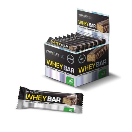 Whey bar 24 unidades - coco - Probiótica é ruim? Whey bar 24 unidades - coco - Probiótica é boa?