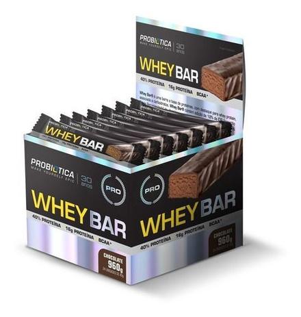 Whey Bar Probiotica 24 Unid - Chocolate é ruim? Whey Bar Probiotica 24 Unid - Chocolate é boa?