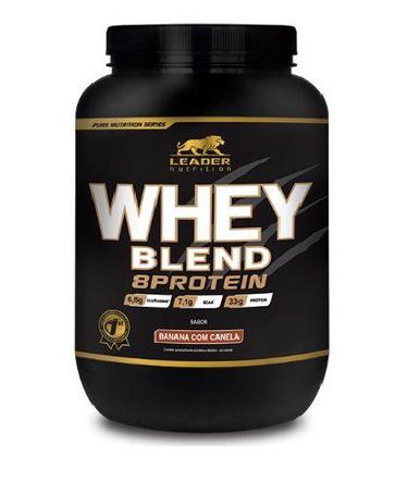 Whey Blend 8 protein 1,8Kg Leader Nutrition Menor preço em Whey Blend 8 protein 1,8Kg Leader Nutrition
