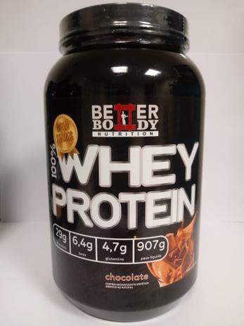 Whey concentrado better body 900 grs chocolate- pote - linha gold series - Better body nutrition é boa?