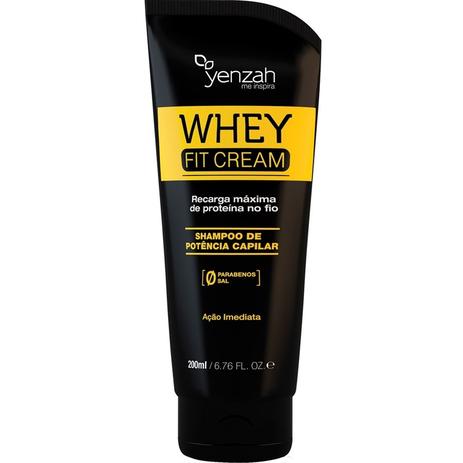 Whey fit cream - shampoo 200ml - Yenzah é boa?