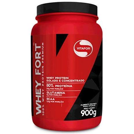 Whey Fort - 900g Chocolate - Vitafor Menor preço em Whey Fort - 900g Chocolate - Vitafor