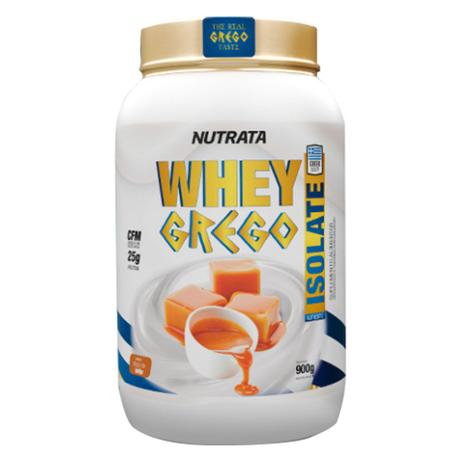 Whey Grego Isolate 900g Doce de Leite - Nutrata Menor preço em Whey Grego Isolate 900g Doce de Leite - Nutrata