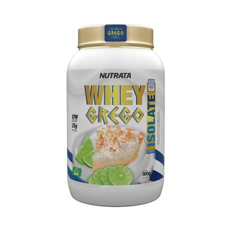 WHEY GREGO ISOLATE NUTRATA 900g - TORTA DE LIMÃO Menor preço em WHEY GREGO ISOLATE NUTRATA 900g - TORTA DE LIMÃO