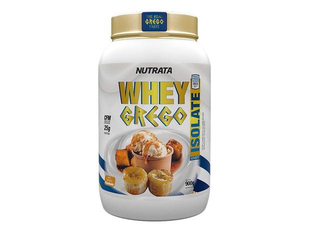 Whey Isolado Grego Isolate 900g - Nutrata Menor preço em Whey Isolado Grego Isolate 900g - Nutrata