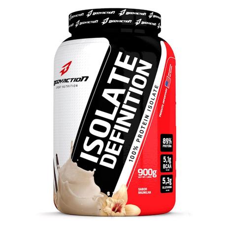 Whey Isolado Isolate Definition Body Action 900g Menor preço em Whey Isolado Isolate Definition Body Action 900g
