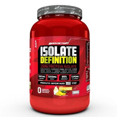 Whey Isolate Definition - 900g Abacaxi, Banana, Laranja, - BodyAction Menor preço em Whey Isolate Definition - 900g Abacaxi, Banana, Laranja, - BodyAction