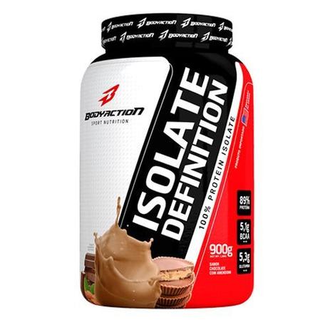 Whey Isolate Definition - 900g Chocolate com Amendoim - BodyAction Menor preço em Whey Isolate Definition - 900g Chocolate com Amendoim - BodyAction