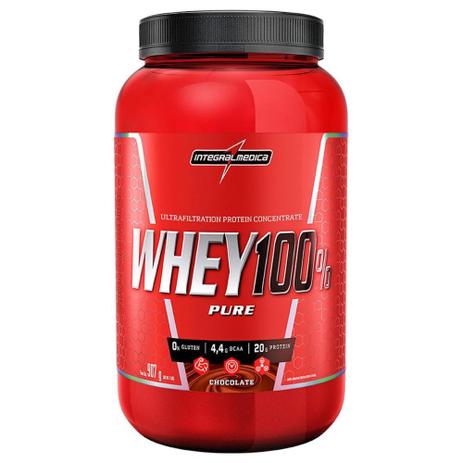 Whey Protein 100% Super Pure 907 g Body Size Pote - IntegralMédica Menor preço em Whey Protein 100% Super Pure 907 g Body Size Pote - IntegralMédica