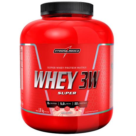 Whey Protein 3w 1800g - Concentrado - Isolado - Hidrolisado - Integral medica Menor preço em Whey Protein 3w 1800g - Concentrado - Isolado - Hidrolisado - Integral medica