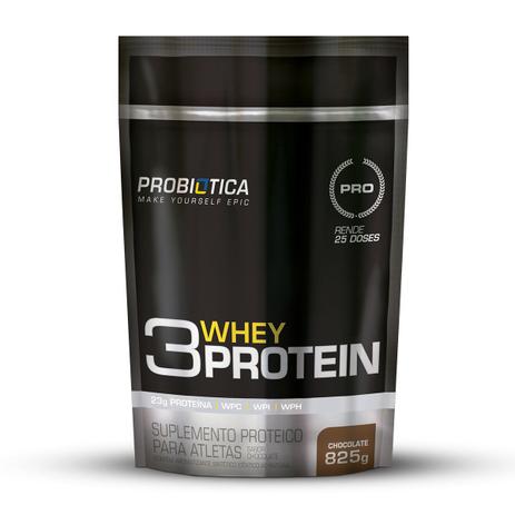 Whey Protein 3W 825g Refil - Probiótica Menor preço em Whey Protein 3W 825g Refil - Probiótica