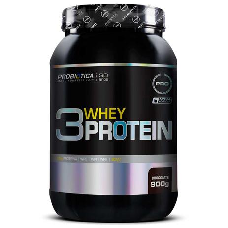 Whey Protein 3W 900g - Probiótica é boa?