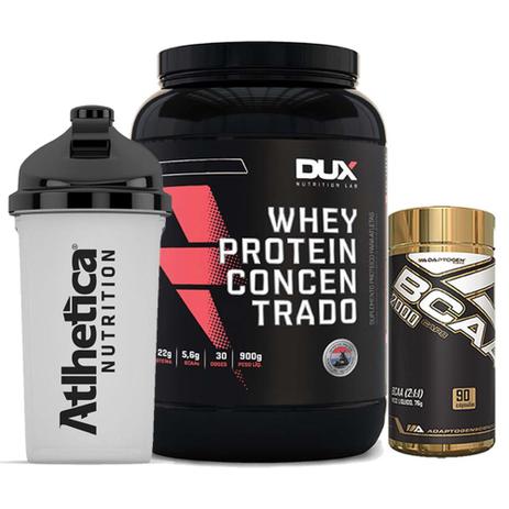 Whey Protein 900g Baunilha + Bcaa 90 Caps + Bottle - K-fit Menor preço em Whey Protein 900g Baunilha + Bcaa 90 Caps + Bottle - K-fit