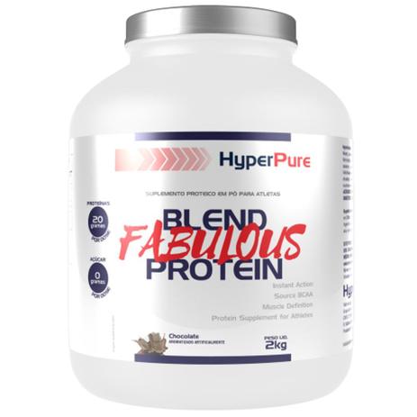 Whey Protein Blend Fabulous 2kg - Hyper Pure Menor preço em Whey Protein Blend Fabulous 2kg - Hyper Pure