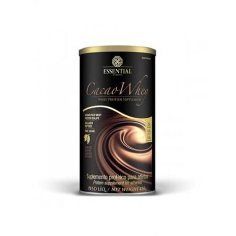 Whey Protein Cacao 450g - Essential Nutrition Menor preço em Whey Protein Cacao 450g - Essential Nutrition