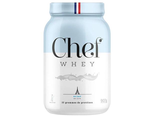 Whey Protein Concentrado Chef Whey Gourmet - Au Lait 907g sem Lactose Menor preço em Whey Protein Concentrado Chef Whey Gourmet - Au Lait 907g sem Lactose