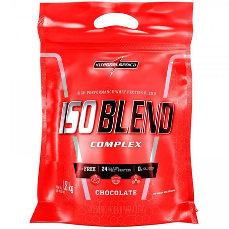 Whey Protein Iso Blend Complex Chocolate Refil IntegralMédica - 1.8Kg Menor preço em Whey Protein Iso Blend Complex Chocolate Refil IntegralMédica - 1.8Kg