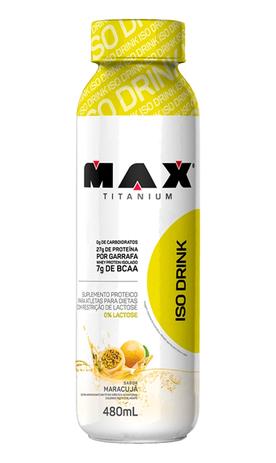 Whey Protein ISO DRINK - Max Titanium - 480ml é boa?