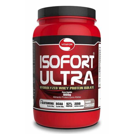 Whey Protein Isofort Ultra 900g - Vitafor Menor preço em Whey Protein Isofort Ultra 900g - Vitafor