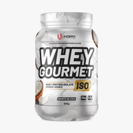 Whey protein isolado gourmet 900g underx nutrition Menor preço em Whey protein isolado gourmet 900g underx nutrition