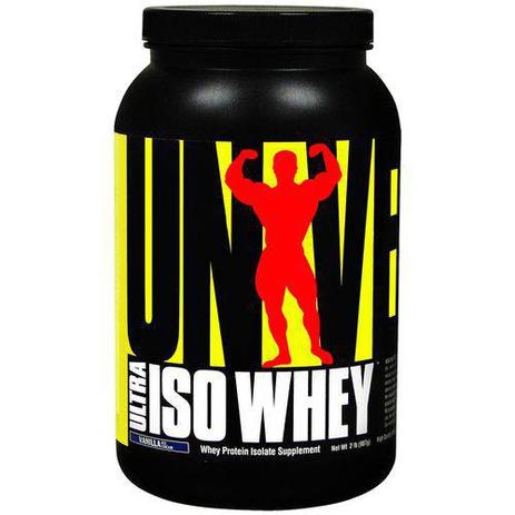 Whey Protein Isolado ULTRA ISO WHEY - Universal Nutrition - 908grs - Baunilha Menor preço em Whey Protein Isolado ULTRA ISO WHEY - Universal Nutrition - 908grs - Baunilha