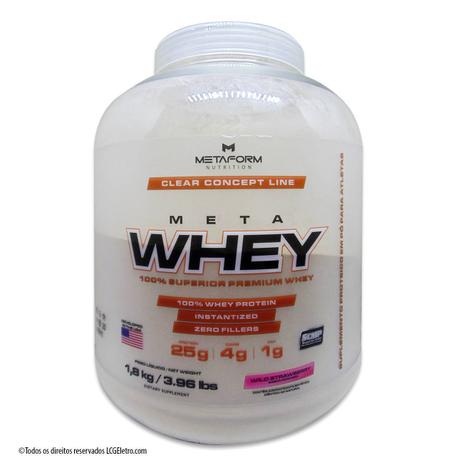 Whey Protein Meta Whey 1800g Metaform Suplemento Alimentar - Nutrial Menor preço em Whey Protein Meta Whey 1800g Metaform Suplemento Alimentar - Nutrial