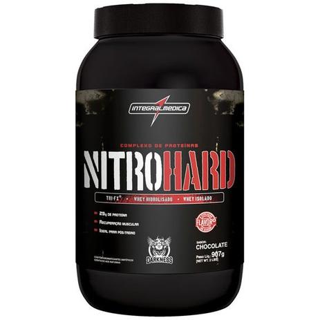 Whey Protein Nitro Hard 907g - IntegralMedica Menor preço em Whey Protein Nitro Hard 907g - IntegralMedica