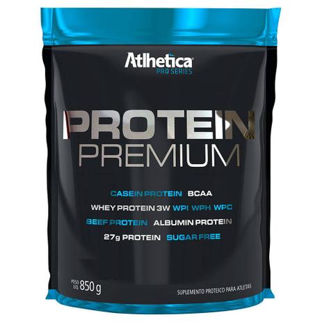 Whey Protein Premium 850g Pro Series Atlhetica Baunilha Menor preço em Whey Protein Premium 850g Pro Series Atlhetica Baunilha