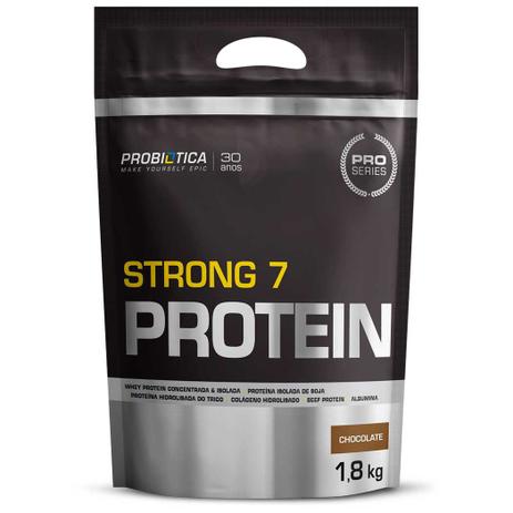 Whey Protein Strong 7 Protein 1,8kg - Probiótica é boa?