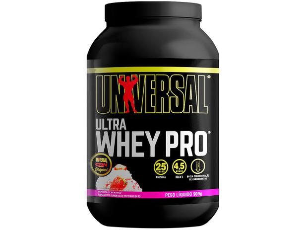 Whey Protein Universal Originals Ultra Whey Pro 3W – 909g Sorvete de Morango