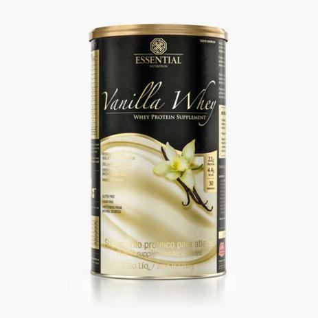 Whey Protein Vanilla 900g - Essential Nutrition Menor preço em Whey Protein Vanilla 900g - Essential Nutrition