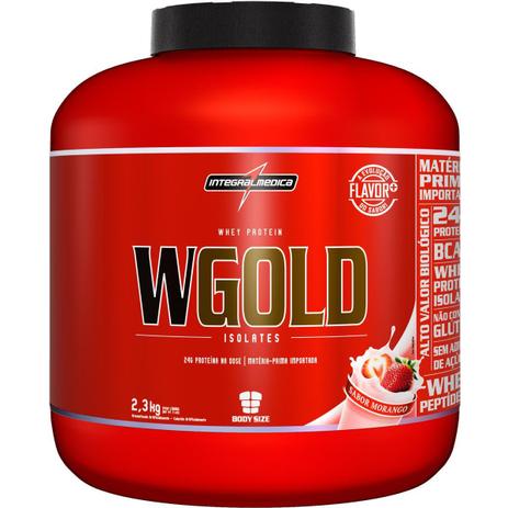 Whey Protein WGold Isolates 2,3KG - Integralmedica - Integralmédica Menor preço em Whey Protein WGold Isolates 2,3KG - Integralmedica - Integralmédica