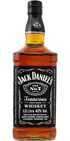 Whiskey Jack Daniels old n 7 - bourbon 1000ml Menor preço em Whiskey Jack Daniels old n 7 - bourbon 1000ml
