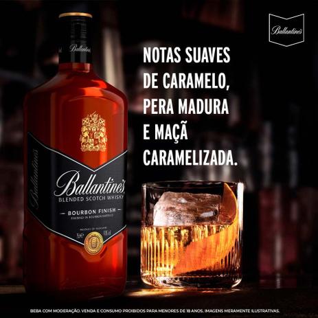 Whisky Ballantines American Barrel Blended Escocês - 750ml