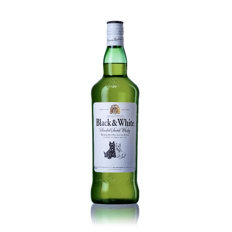 Whisky Black e White 1L - Black white Menor preço em Whisky Black e White 1L - Black white