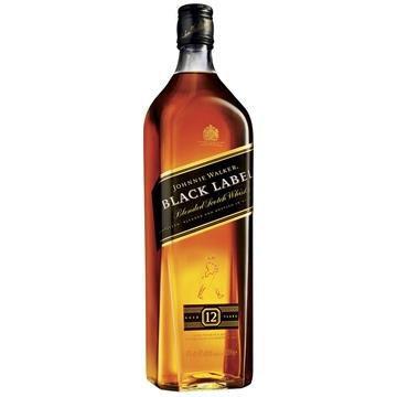 Whisky Black Label Johnnie Walker 1 Litro Menor preço em Whisky Black Label Johnnie Walker 1 Litro
