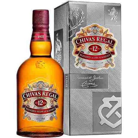 Whisky Chivas Regal 12 Anos - 750ml Menor preço em Whisky Chivas Regal 12 Anos - 750ml