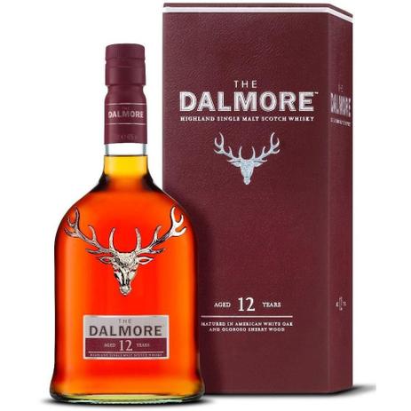 Whisky Dalmore 12 Anos - 1 Litro Menor preço em Whisky Dalmore 12 Anos - 1 Litro
