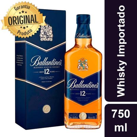 Whisky Escocês 12 Anos Garrafa 750ml - Ballantines é boa?