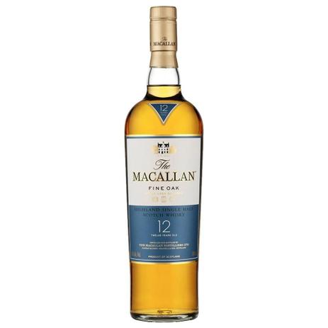 Whisky Escocês 12 Anos The Macallan Fine Oak Single Malt Garrafa 700ml - Grouse Menor preço em Whisky Escocês 12 Anos The Macallan Fine Oak Single Malt Garrafa 700ml - Grouse