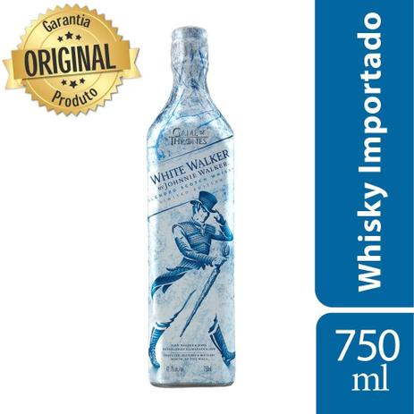Whisky Escocês White Walker Edição Limitada 750ml - Johnnie Walker Menor preço em Whisky Escocês White Walker Edição Limitada 750ml - Johnnie Walker